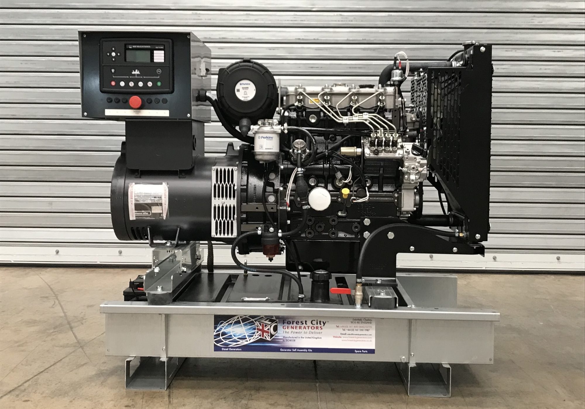 45kVA generator set with Perkins 1103A-33TG1